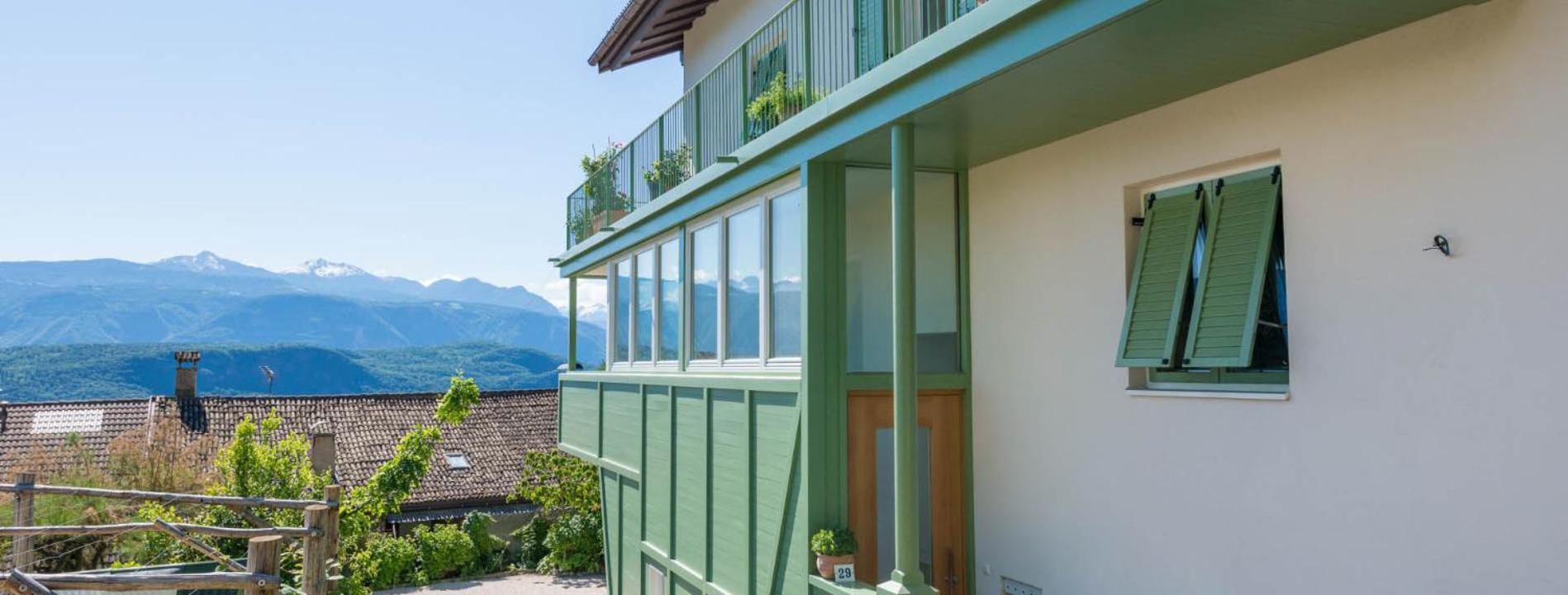 Ferienwohnung Haus Pobitzer Kaltern Exterior foto
